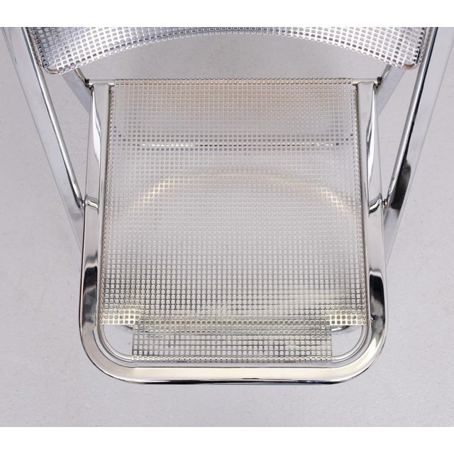 Chrome Folding Chair from Arrben, Italy, 1970s For Sale - Image 10 of 14
