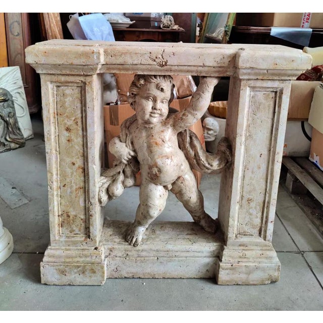 Exclusive pair of Lumachella marble balustrades. Two prestigious and high-quality pieces, perfect as table bases, room...