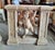 Exclusive pair of Lumachella marble balustrades. Two prestigious and high-quality pieces, perfect as table bases, room...