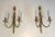 Neoclassical Neoclassical Brass Sconces, circa 1970 - A Pair For Sale - Image 3 of 13