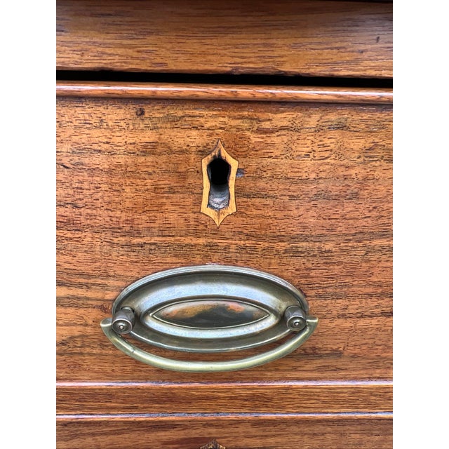 A Very Fine Antique Mid-Atlantic Walnut Sheraton Sideboard, Circa 1820’s For Sale - Image 4 of 12