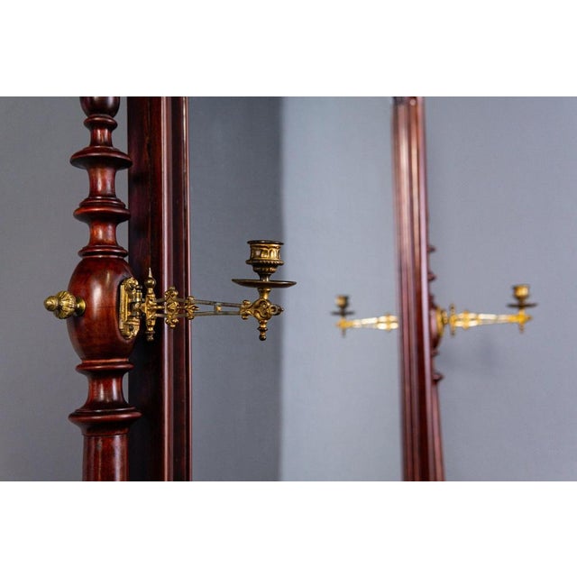 Wood Dressing Table with Mirror For Sale - Image 7 of 18