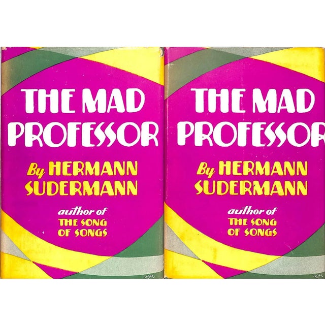 "The Mad Professor Volumes I & Ii" 1928 Sudermann, Hermann For Sale - Image 4 of 8