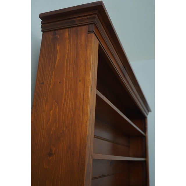 1980s Dr Dimes 2 Piece Bench Made Step Back Cupboard For Sale - Image 14 of 18