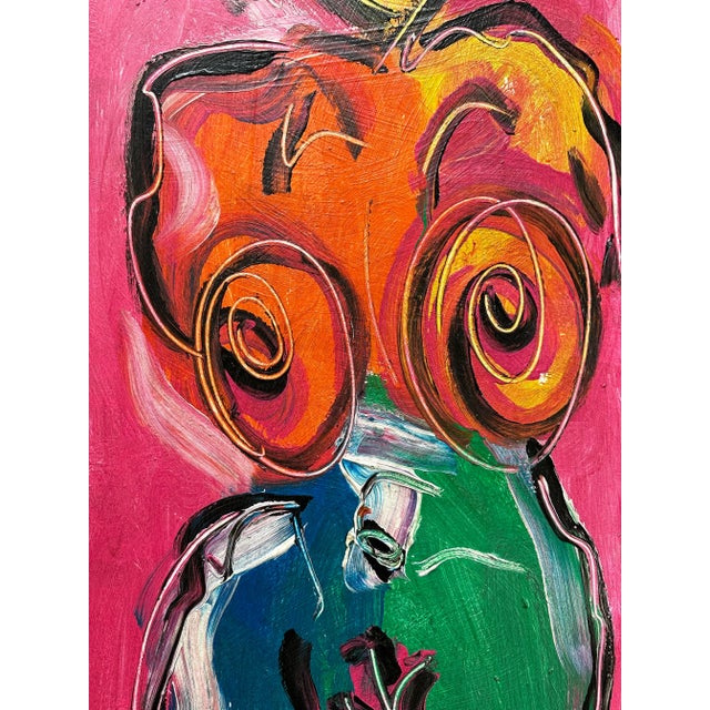 Peter Keil Large Titled Painting by Peter Keil, 1967 For Sale - Image 4 of 8