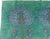 Arts & Crafts Irish Arts & Crafts Vintage Forest Green Rug By C.F.A. Voysey (Fragment) For Sale - Image 3 of 8