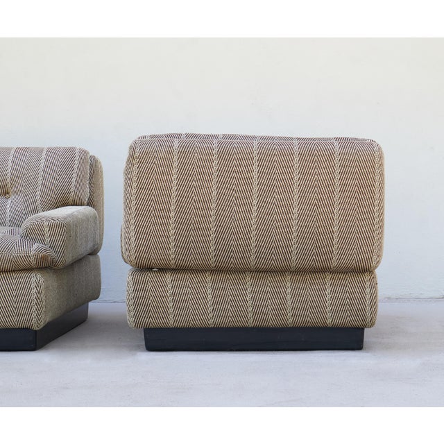 Vintage Lounge Chairs from Saporiti, 1970s, Set of 2 For Sale - Image 11 of 14