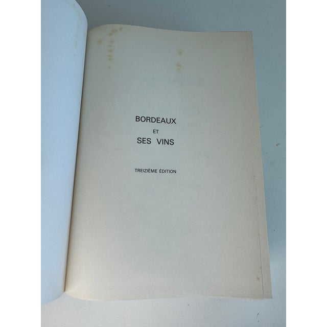 Paper Bordeaux Et Ses Vins by Feret, French Wine For Sale - Image 7 of 10