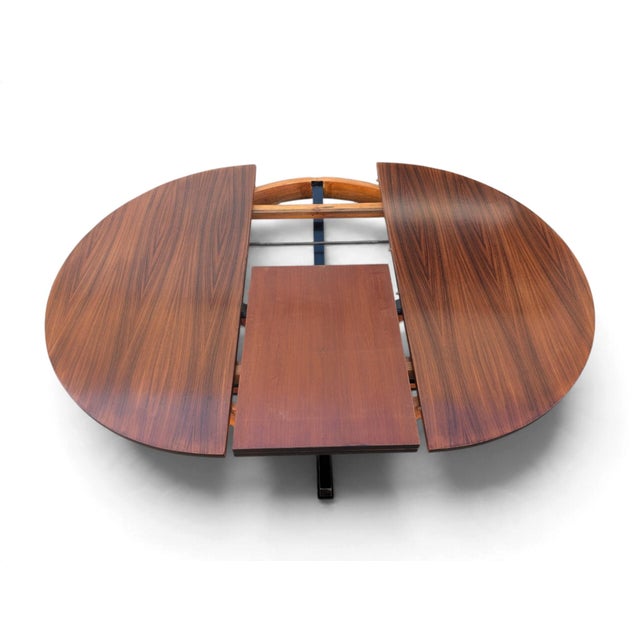 Extendable Wooden Dining Table, Italy, 1960s For Sale - Image 10 of 16