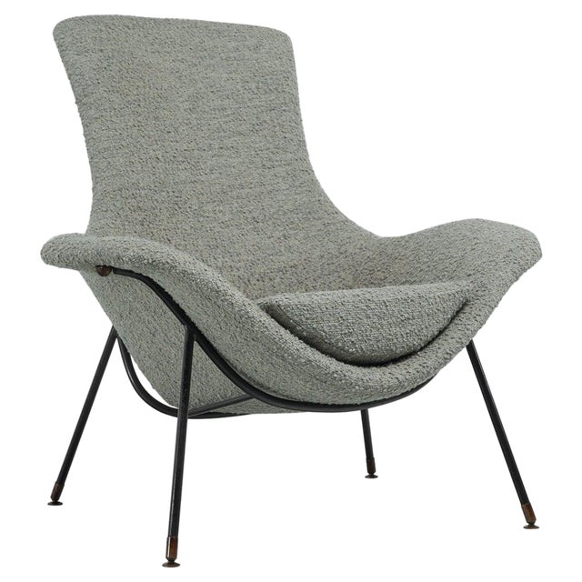 Italian Cosmos Lounge Chair by Augusto Bozzi Saporiti, 1954 For Sale