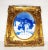 Antique Blue & White Delft Plaque Children in Rain Frames For Sale - Image 4 of 4