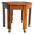 1970s Mersman Mid-Century Hexagonal Wood Side Table For Sale