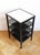 Modern Vintage Czechoslovak Functionalist Étagère in Black Wood and Bevelled Glass, 1940s For Sale - Image 3 of 10