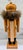 Late 20th Century Vintage Erzgebirge-Style Wooden Nutcracker King With Faux Fur Beard, German Democratic Republic (Gdr) For Sale - Image 5 of 9