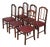Art Deco French Chairs, 1930s, Set of 6 For Sale