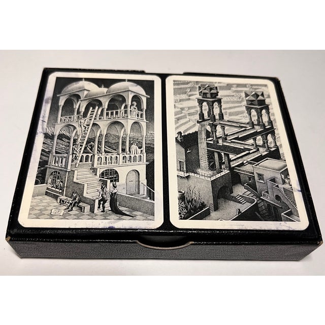 Escher 1992 M C Escher Piatnik Playing Cards For Sale - Image 4 of 5