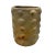 Sejnane Cylindrical Clay Bumpy Vessel - Light Medium For Sale - Image 4 of 5