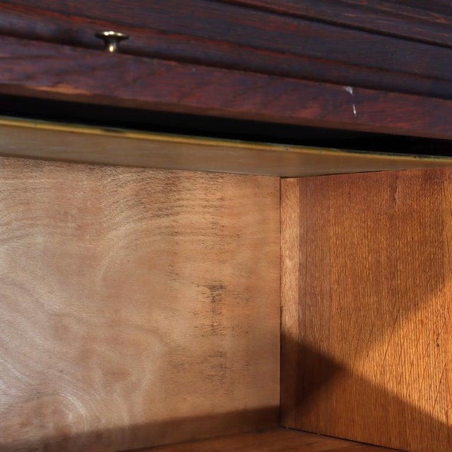 Antique Globe Wernicke School 3 Stack Drop Front Barrister Bookcase Circa 1920 For Sale - Image 11 of 12