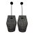 Arhaus Coastal Style Black Pendants, Pair For Sale