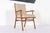 Mid-Century Modern Mid Century Wood & Upholstered Arm Chair by Robsjohn-Gibbings for Widdicomb For Sale - Image 3 of 11