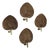 Wall Lamps from Vivai Del Sud, 1970s, Set of 4 For Sale