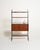 Metal Bookcase with Teak Storage Compartment, 1950s For Sale - Image 3 of 11