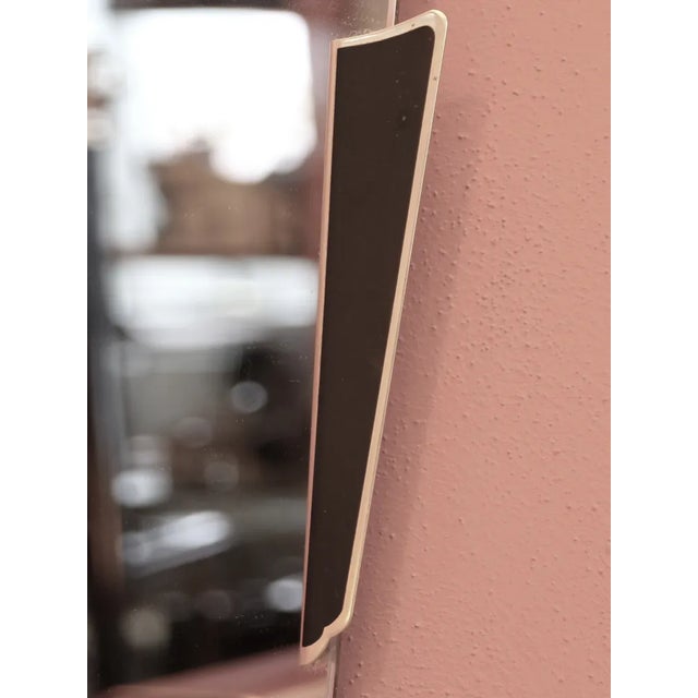 Large Mid-Century Wall Mirror, 1950s For Sale - Image 4 of 7