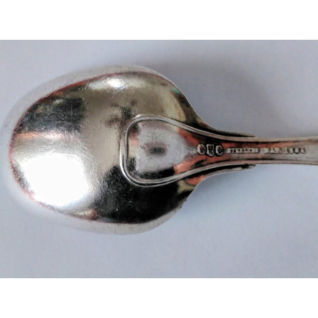 Metal Early 20th Century Old French by Gorham Sterling Silver Baby Spoon For Sale - Image 7 of 7