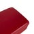 Vintage Leather Stool in Red For Sale - Image 6 of 10
