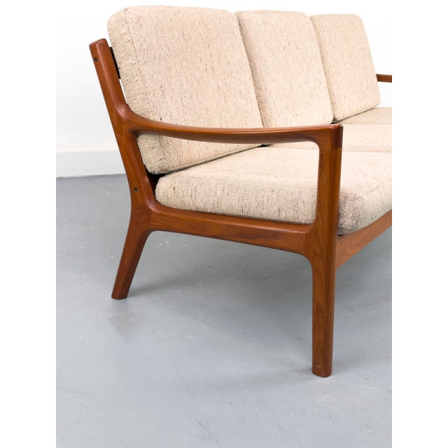 Three-Seater Teak Senator Sofa by Ole Wanscher for Cado, 1975 For Sale - Image 11 of 15