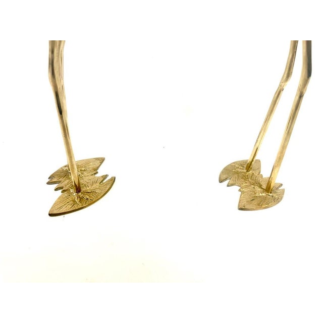 Mid-Century Brass Flamingos from Gilde Handwerk, 1960s, Set of 2 For Sale - Image 11 of 12