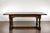 19th Century 19th Century English Oak Table with Carved Apron and Turned Legs For Sale - Image 5 of 12