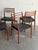 Mid-Century Modern Jl Moller Model 78 and 62 Walnut Dining Chairs Set of 6 Denmark Mid-Century Modern 1960s For Sale - Image 3 of 14