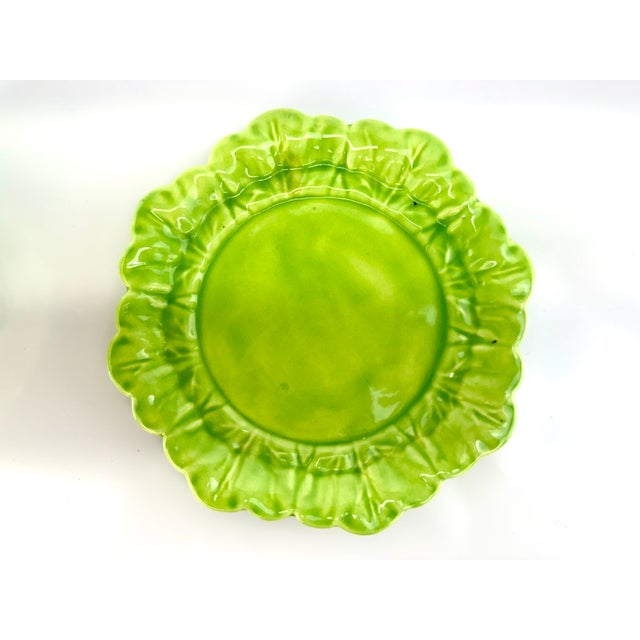 1960s Vintage Mid Century Holland Mold Cabbage Tureen With Underplate For Sale - Image 5 of 10