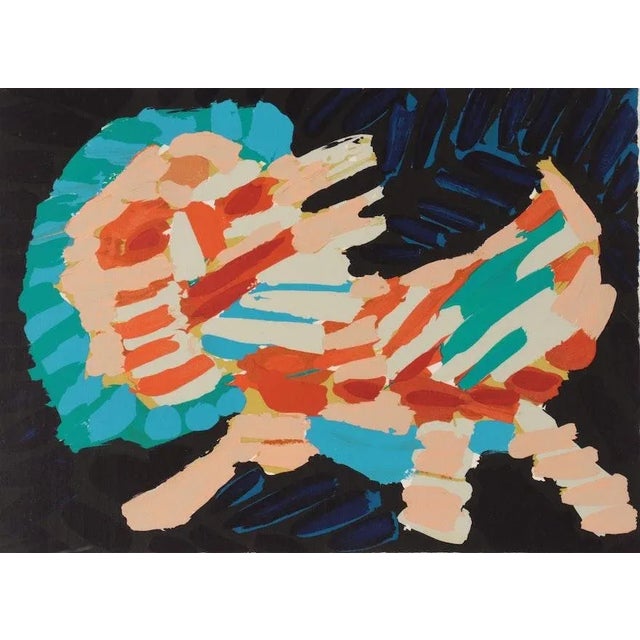 CAT LOVERS!!! Artist: Karel Appel (Dutch, 1921 – 2006) Title/Date: "Smiling Cat", 1978 Medium: Color lithograph on paper...