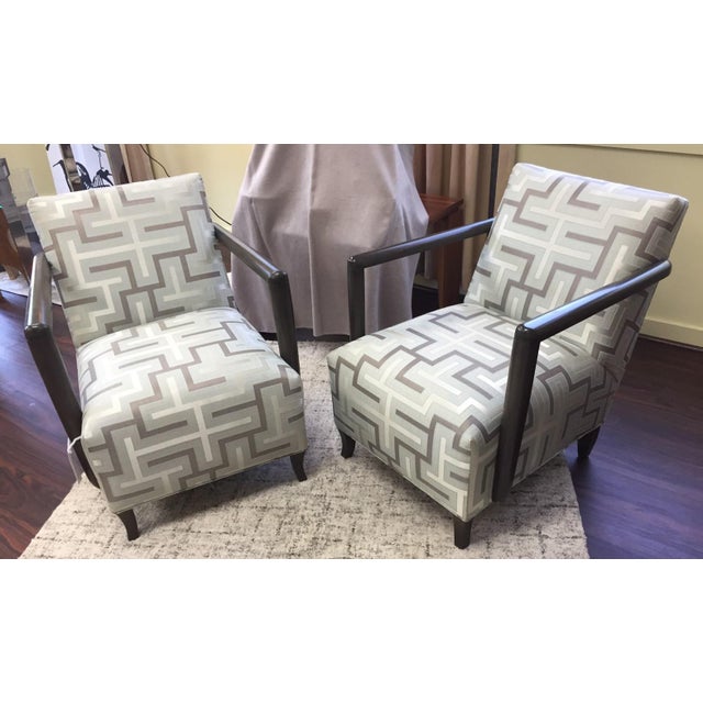 Swaim Swaim "Lola" Lounge Chairs - A Pair For Sale - Image 4 of 8