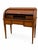 1930s Small Louis XVI Roll-Top Secretary Desk with Marquetry in Latticework Pattern, 1930s For Sale - Image 5 of 13