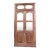 Transom Door Scalloped Cut Outs Mirrored For Sale