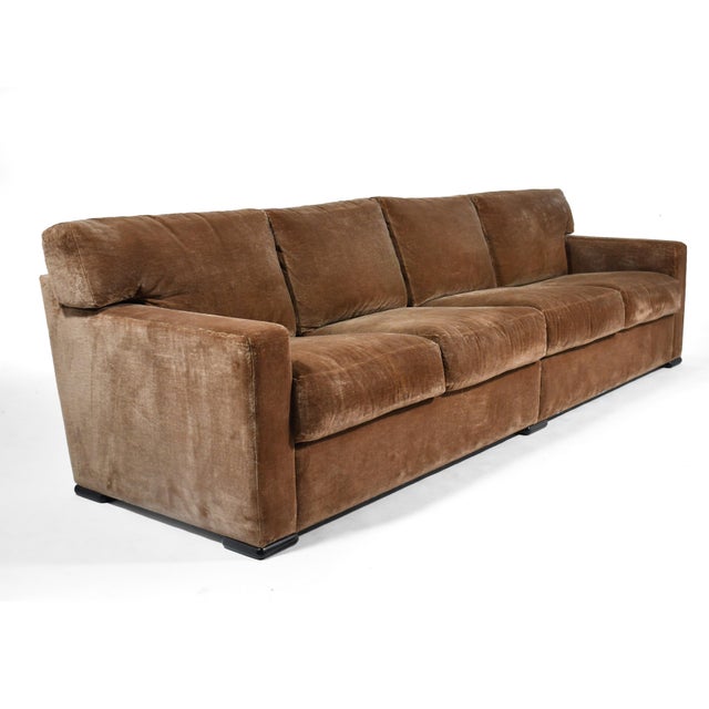 A classically designed and proportioned sofa, the stately "Zürich" designed by Robert Haussmann for Neinkamper is...