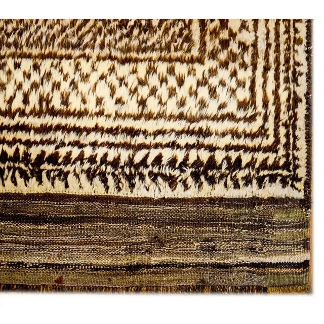19th Century Vintage Gabbeh Rug For Sale - Image 4 of 6