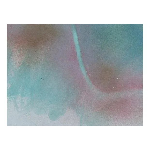 Large Gloria Allison Abstract Painting, 1989 For Sale - Image 5 of 10