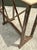 Vintage Patinated Metal and Stone Console Table For Sale - Image 9 of 12