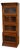 Legacy 4 Stack Barrister Bookcase - Light Brown Walnut For Sale