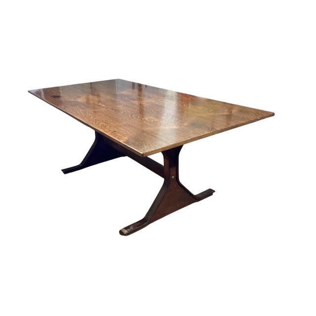 Vintage Wooden Table by Gianfranco Frattini for Bernini, 1960s For Sale - Image 14 of 14