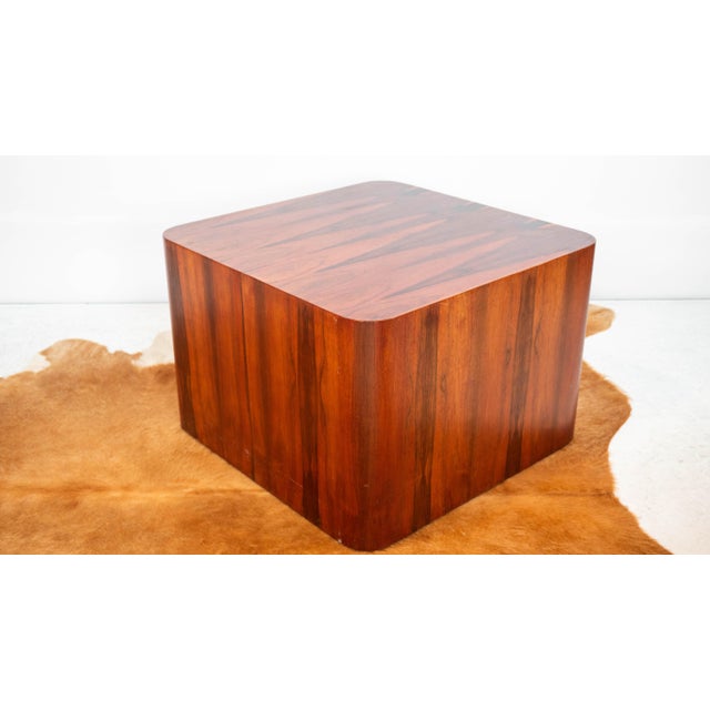 Mid-Century Modern 1980s Habitat International Rosewood Cube For Sale - Image 3 of 13