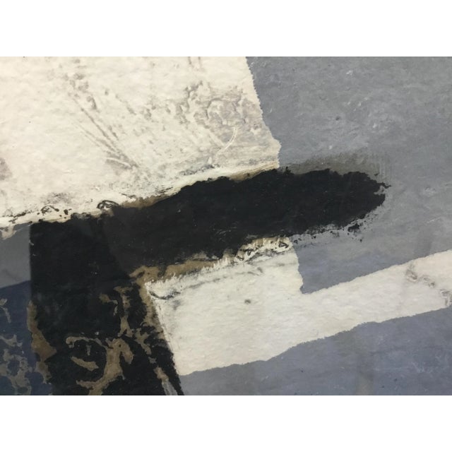 Gray Vintage Framed Carborundum Etching by James Coignard For Sale - Image 8 of 11