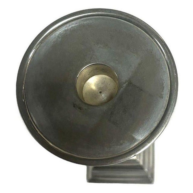 1960s 20" High Style Roman Colum Candlestick Holder, Pair For Sale - Image 5 of 6