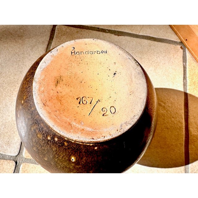 Large Hand-Crafted Ceramic Art Vase from Wekara, Germany, 1960s For Sale - Image 13 of 14
