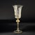 Antique Bohemian Hand-Blown Engraved Goblet with Hunter and Horse, 1830s For Sale - Image 14 of 14