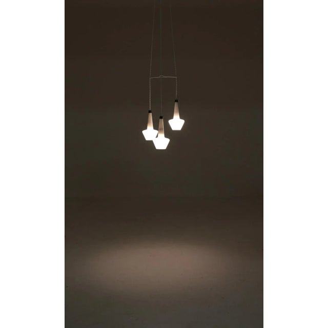 Mid-Century T272 Opaline Glass Pendant by Hans-Agne Jakobsson For Sale - Image 10 of 11